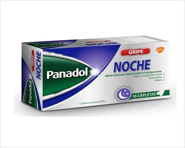 PANADOL ANTIGRIPAL NOCHE X 16 CAPLETS