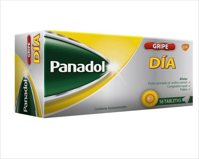 PANADOL ANTIGRIPAL DIA X 16 TABLETAS