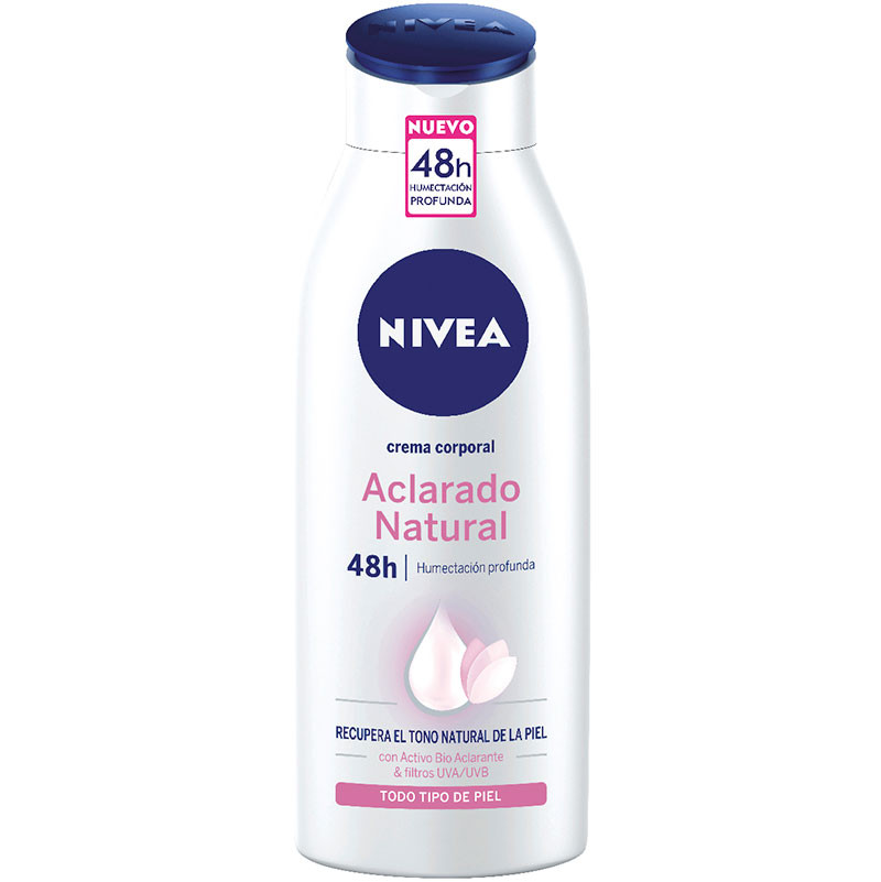 NIVEA BODY ACLARADO NATURAL FRASCO X 400 ML