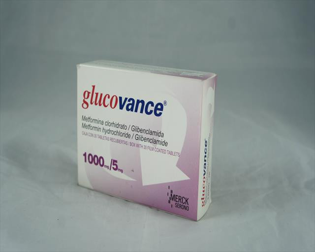 GLUCOVANCE TABLETAS 1000MG/5MG X 30