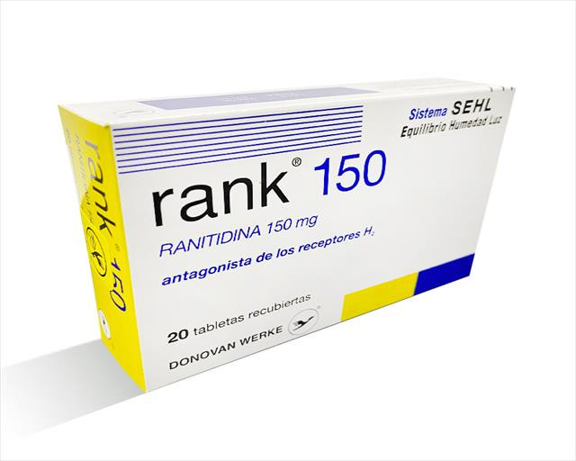 RANK 150MG X 20 TABLETAS