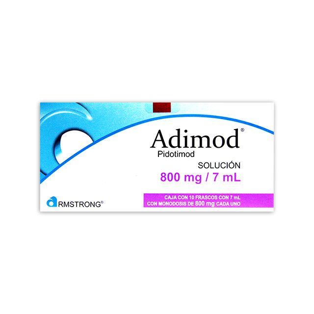 ADIMOD SOLUCION FRASCOS 800MG/7ML X  10