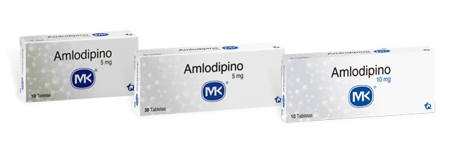 AMLODIPINO MK TABLETAS 10MG X 30 + 30 GRATIS