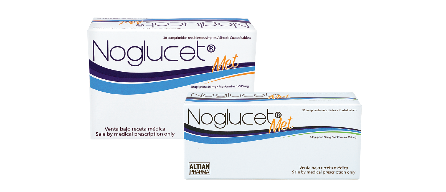 NOGLUCET MET 50/1000 MG X 30 COMPRIMIDOS