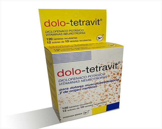 DOLO TETRAVIT X 120 TABLETAS (DISPENSADOR)