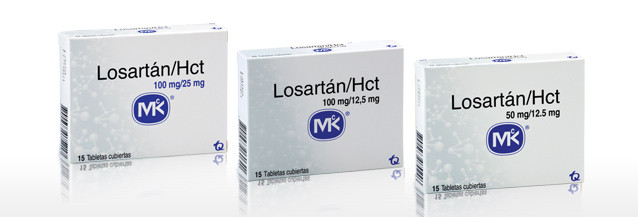 LOSARTAN-H MK 50/12.5MG X 20+10 TABLETAS