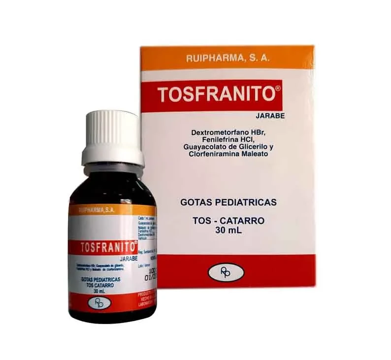 TOSFRANITO GOTAS PEDIATRICAS  X 30 ML