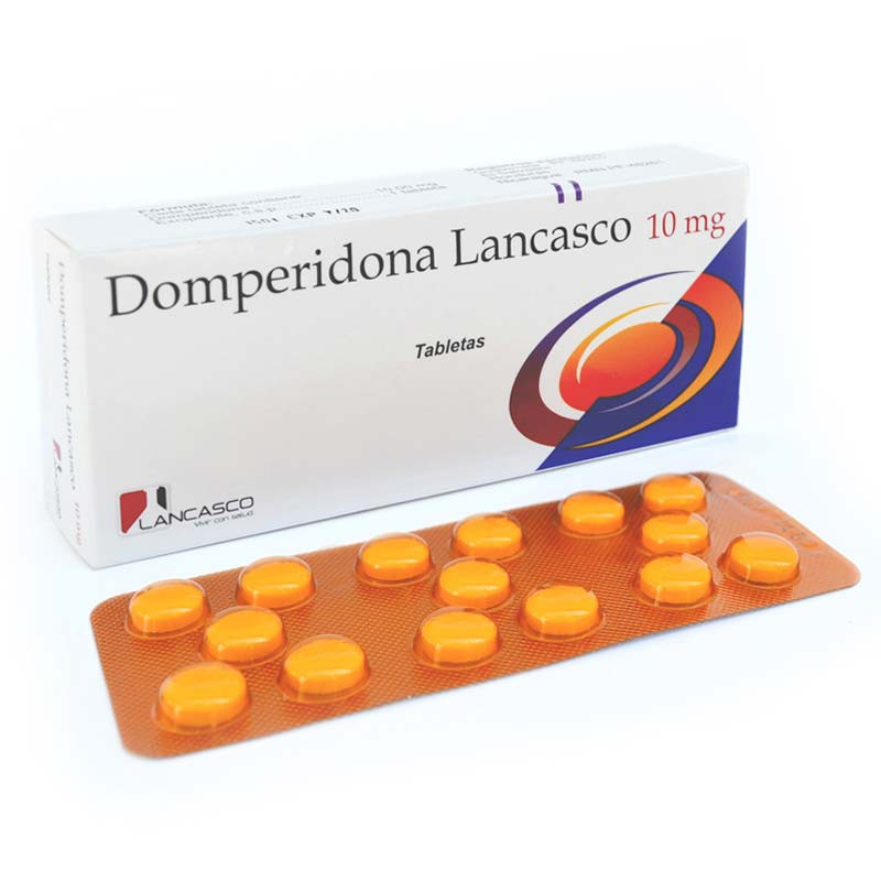 DOMPERIDONA 10 MG  TABLETAS DE 30 UNIDADES