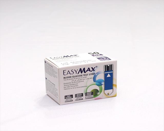 TIRAS REACTIVA EASY MAX DE GLUCOSA X 50