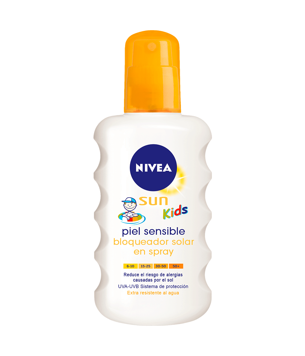 NIVEA SUN F-60 KIDS PIEL SENS SPRAY x 200ML