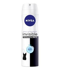 NIVEA DEO SPRAY BLACK & WHITE CLEAR X 100ML