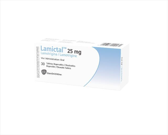 LAMICTAL 25MG X 30 TABLETAS