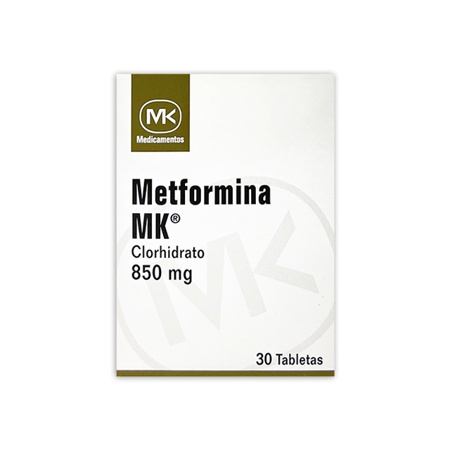 METFORMINA MK 850MG X 30 TABLETAS