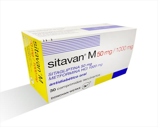 SITAVAN M 50/1000MG X 30 TABLETAS