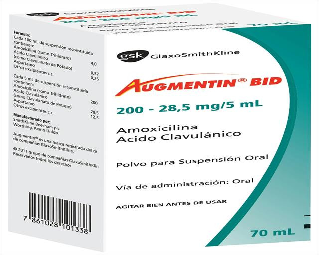 AUGMENTIN BID 200MG X 70ML