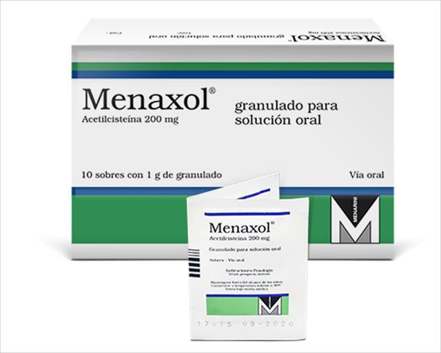 MENAXOL SOBRES 200MG X 10