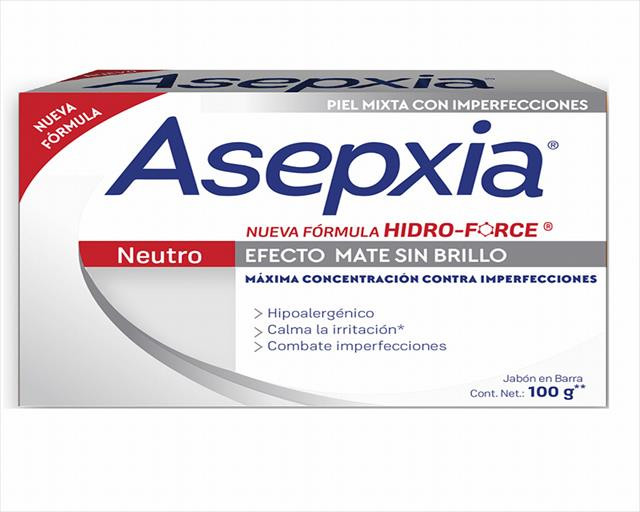 ASEPXIA JABON BARRA NEUTRO X 100G