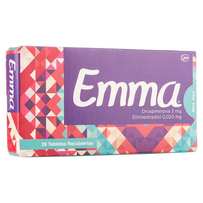 EMMA TABLETAS 3MG/20MG X 28