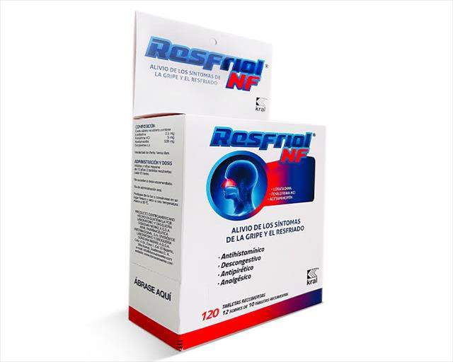 RESFRIOL TABLETAS X 120 DISPENSADOR