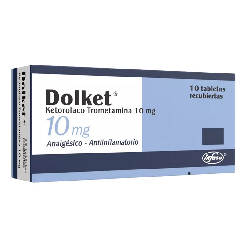 DOLKET 20 MG X 10 TABLETAS