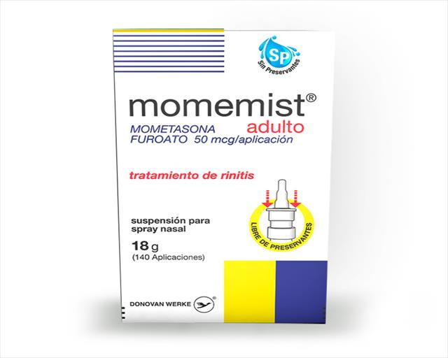 MOMEMIST SPRAY NASAL 50MCG X 140 APLICACIONES