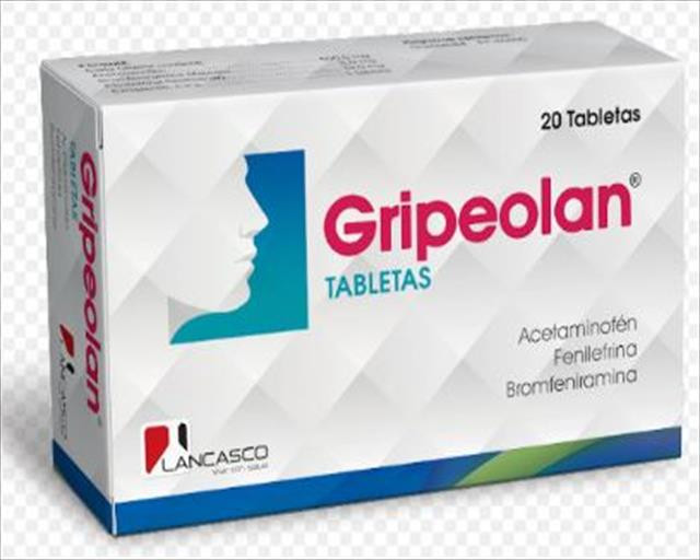 GRIPEOLAN X 20 TABLETAS