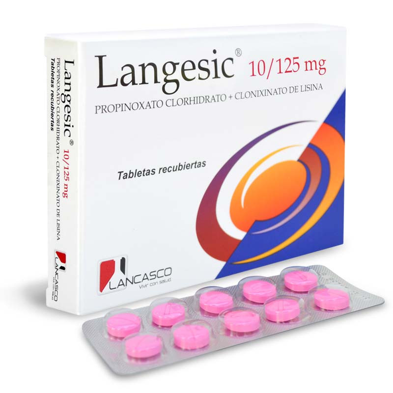 LANGESIC TABLETAS 10/125MG X 10