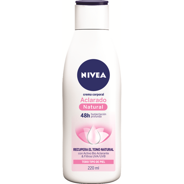 NIVEA BODY ACLARADO NATURAL X 220ML