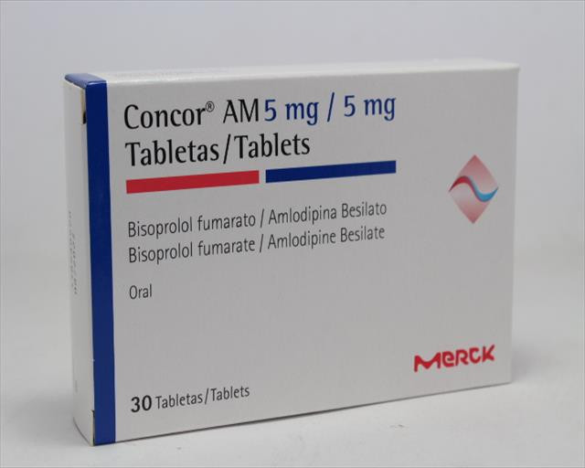 CONCOR AM TABLETAS 5/5MG X 30