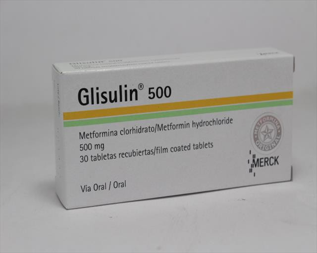 GLISULIN 500MG TABLETAS X 30