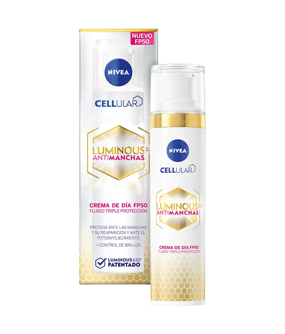 NIVEA CELLULAR LUMINOUS 630 FLUIDO ANTIMANCHAS FPS 50