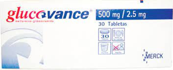 GLUCOVANCE TABLETAS 500MG/2.50MG X 30