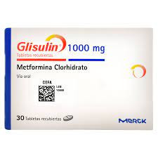 GLISULIN XR 1000MG TABLETAS X 30