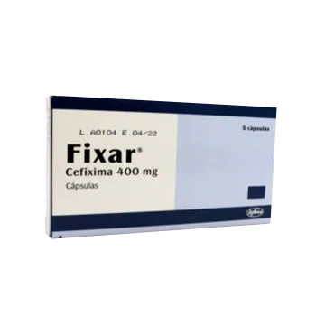 FIXAR 400 MG X 5 CAPSULAS