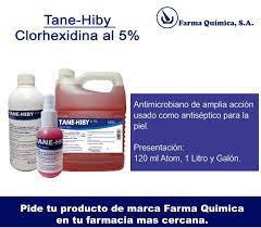 TANE HIBY CLORHEXIDINA ATOMIZADOR 5% X 120ML