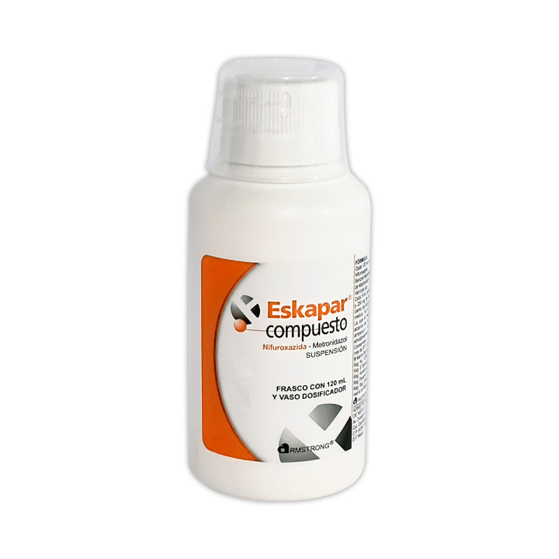 ESKAPAR COMPUESTO SUSPENSION 200MG/250MG X 120ML