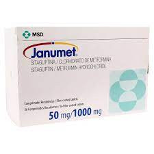 JANUMET XR COMPRIMIDOS 50/1000MG X 56