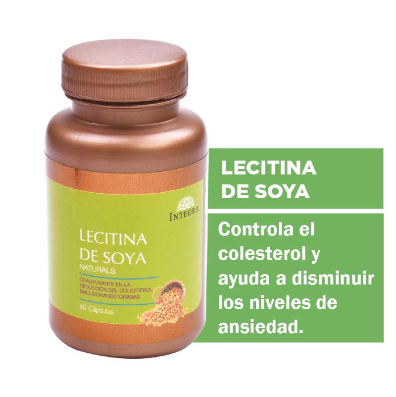 LECITINA DE SOYA CAPSULAS X 60