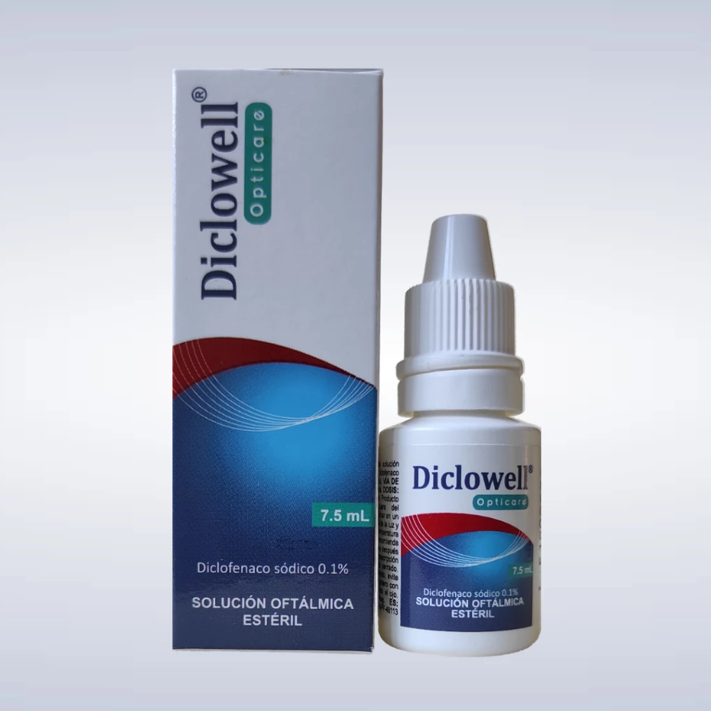 DICLOWELL SOLUCION OFTALMICA X 7.5 ML