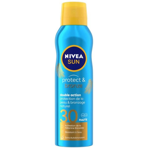 NIVEA SUN F-30 PROTECT BRONZ BLOQ x 200ML