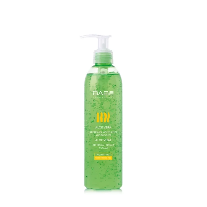 GEL CORPORAL DE ALOE 1 BABE HIDRATA Y CALMA TODO TIPO DE PIEL BOTE 300ML