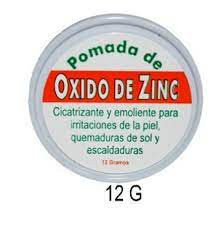 POMADA OXIDO DE ZINC X 12 G