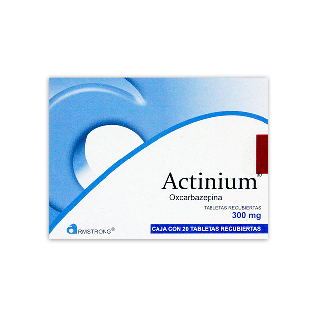 ACTINIUM 300 MG X 20 TABLETAS