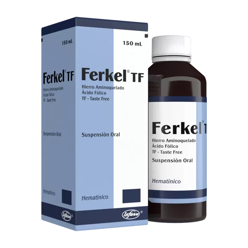 FERKEL TF 300MG+500MCG X 150 ML SUSPENSION