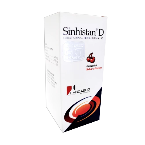 SINHISTAN D SOLUCION 5MG/60MG X 100ML