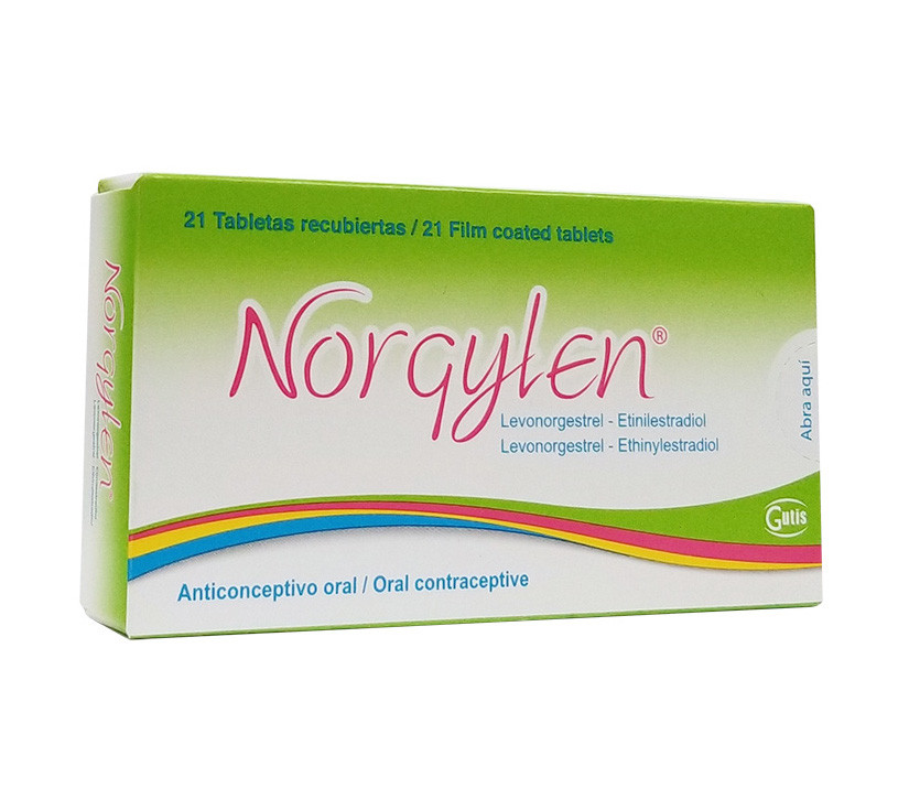 NORGYLEN TABLETAS 0.15MG/0.03M X 21