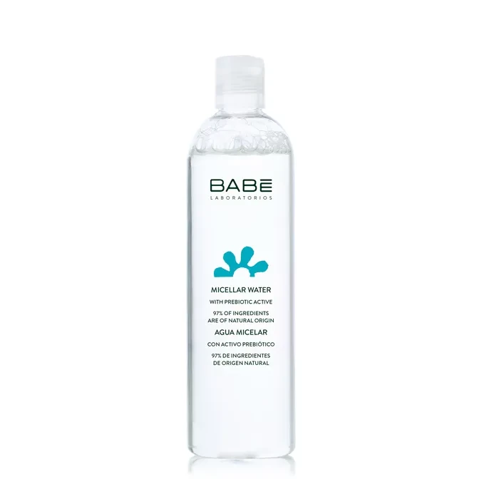 LIMPIEZA FACIAL AGUA MICELAR BABE DESMAQUILLANTE BOTE GRANDE 400ML