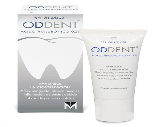 GEL GINGIVAL ODDENT ACIDO HIALURONICO 0.2% CICATRIZACION ETIQUETA GRIS X 20ML