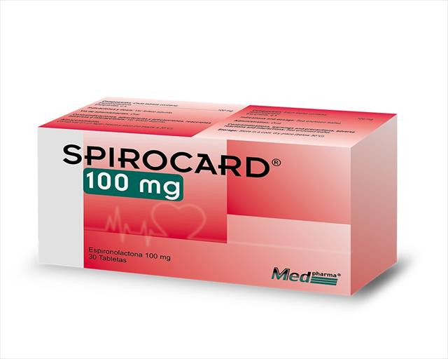 SPIROCARD TABLETAS 100MG X 30