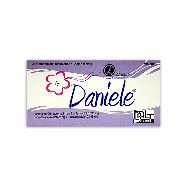 DANIELE 2/0.035MG X 21 COMPRIMIDOS